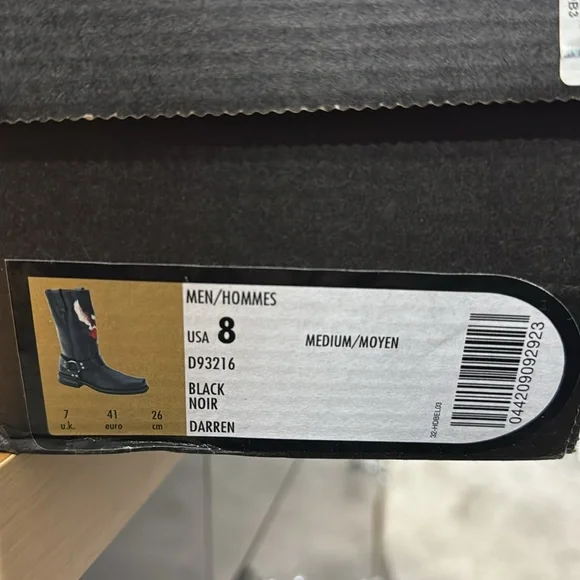 Harley-Davidson Men's Darren D93216 motorcycle boots. - Picture 11 of 16